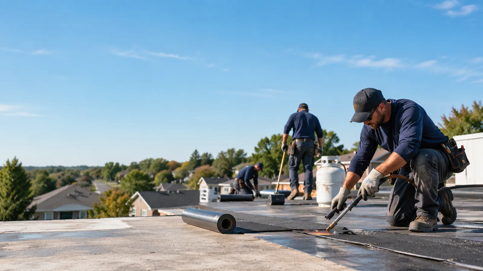Flat Roof Leak Repair providers in Gibson, NC